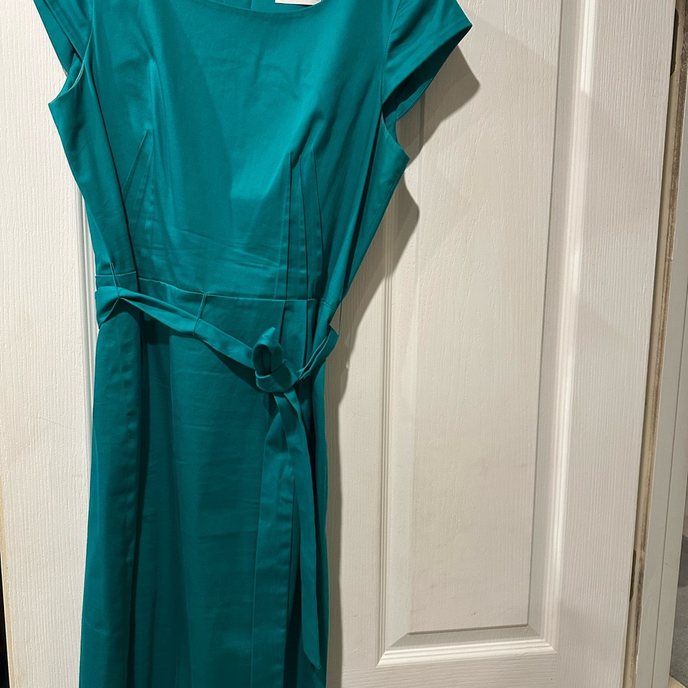 Calvin Klein Teal Midi Dress